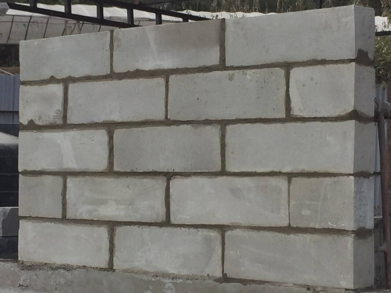 E-MIX mortar made wall